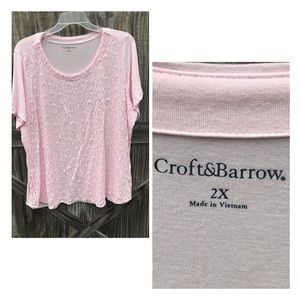 Croft and Barrow 2X top ❤️ Like New